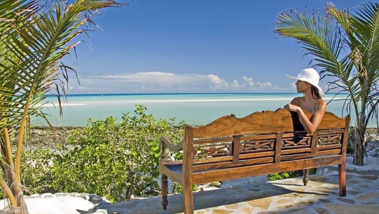 Medjumbe Island Resort - Blick auf das Meer